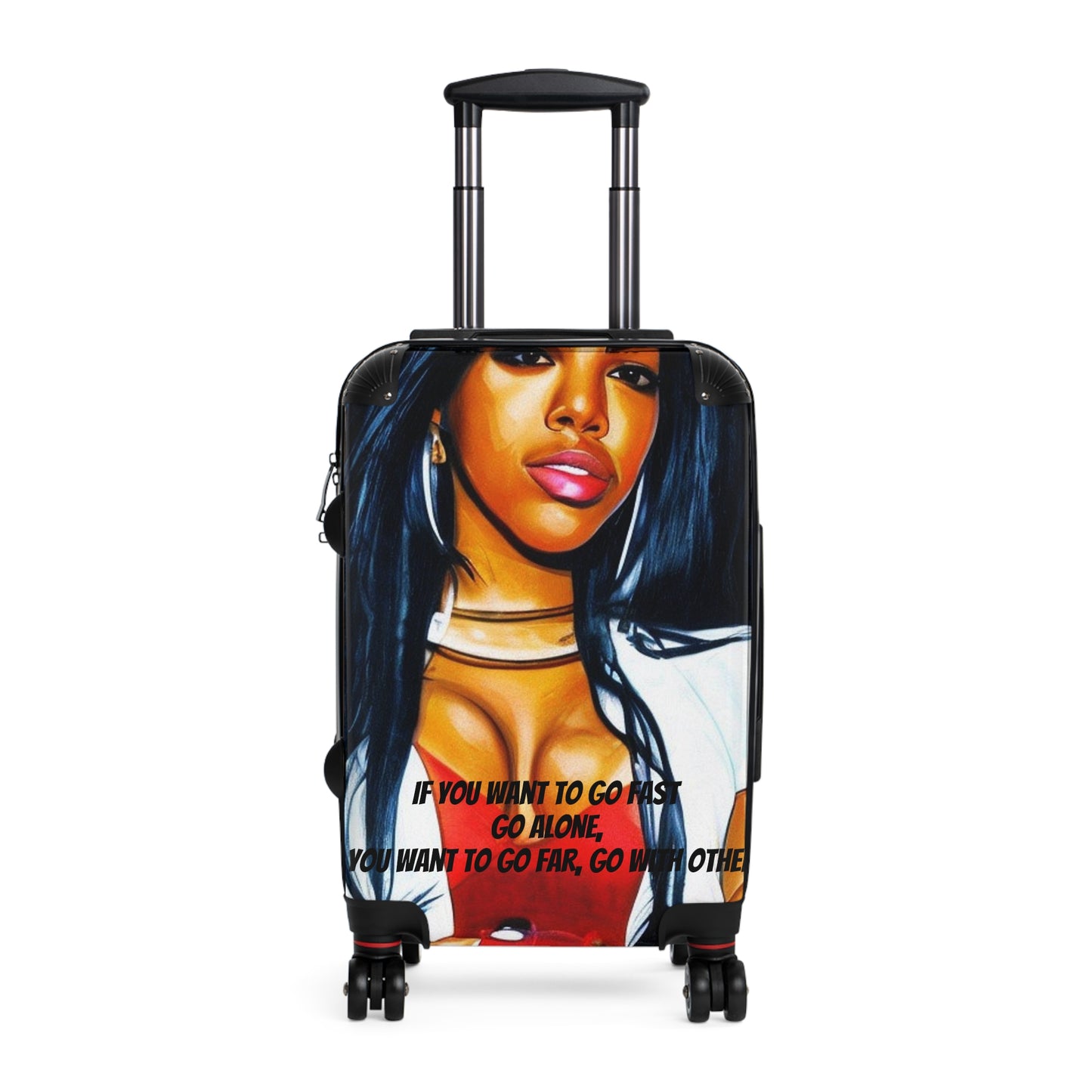 Aaliyah Tribute Suitcases