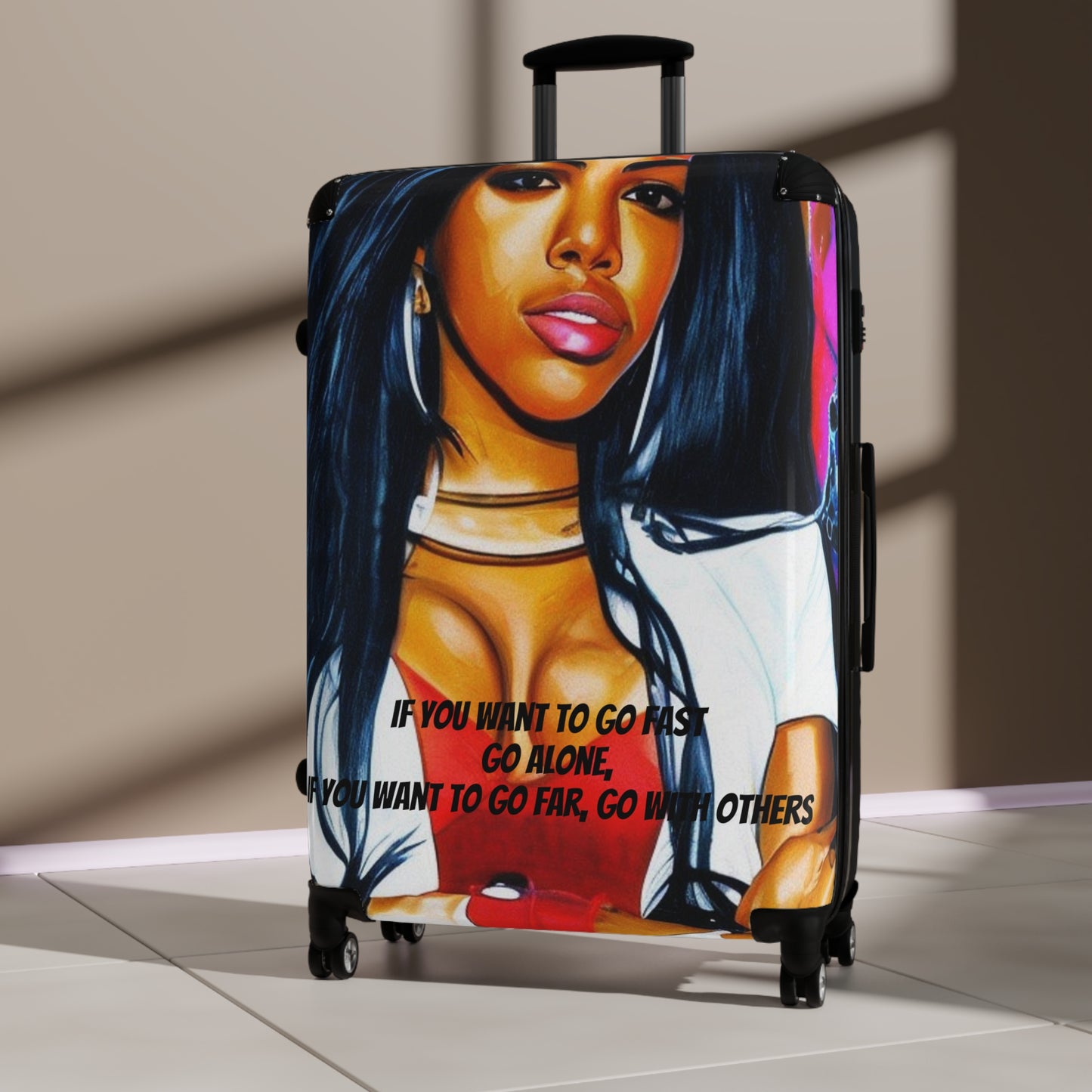 Aaliyah Tribute Suitcases