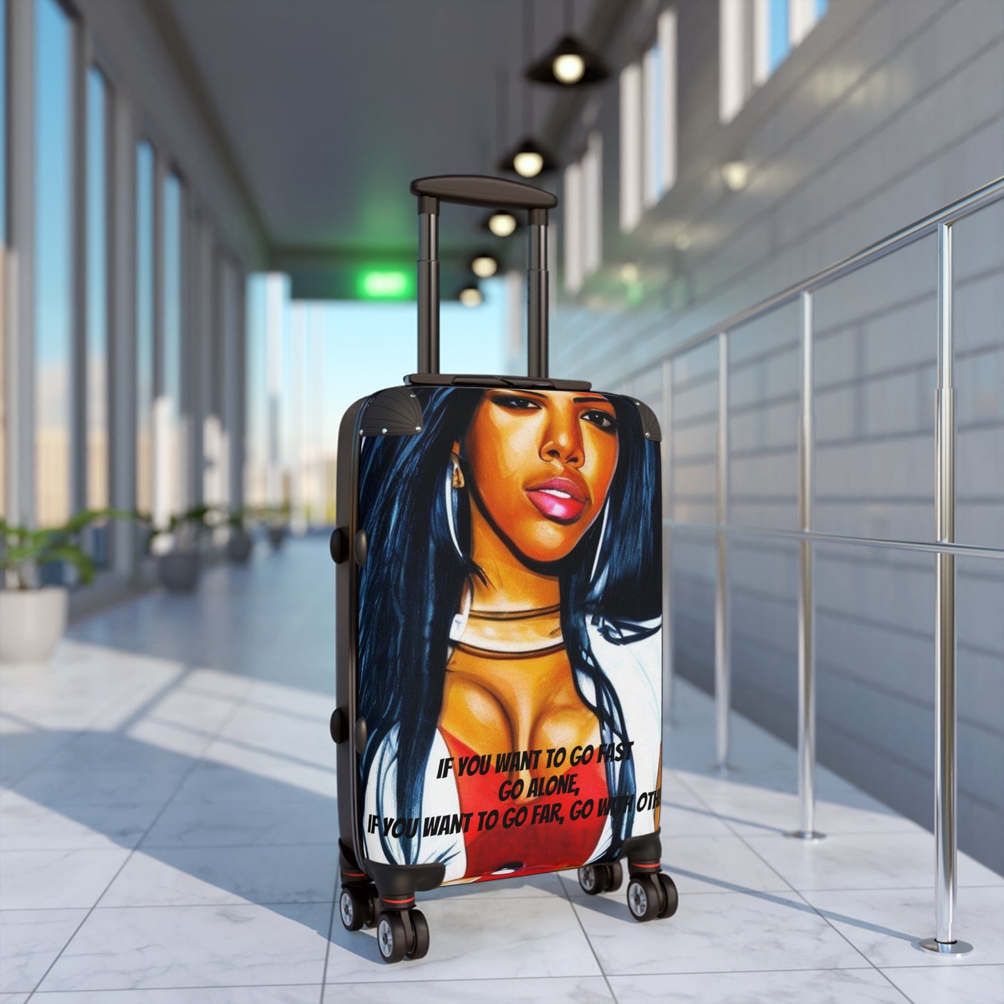 Aaliyah Tribute Suitcases