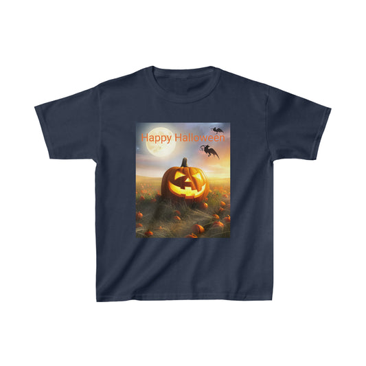 Kids Pumpkin Patch Happy Halloween Shirt