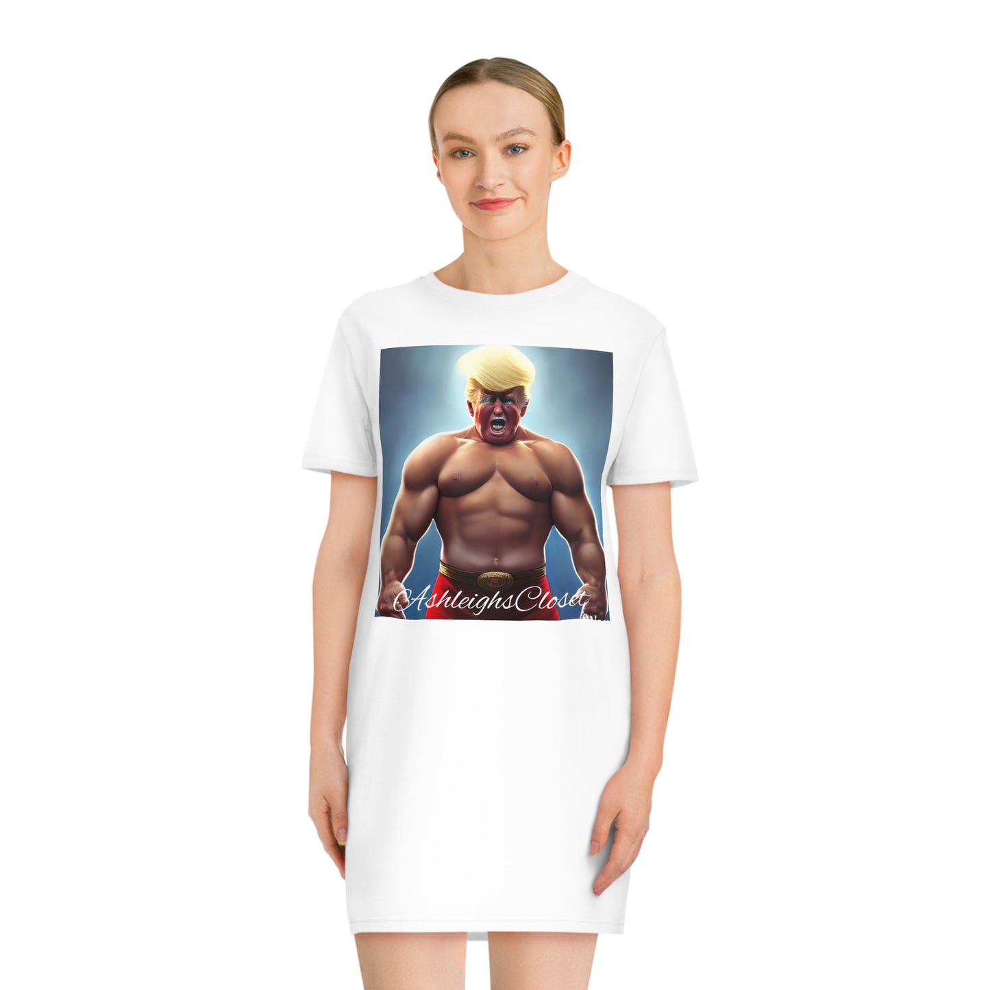 Trump's Ego Spinner T-Shirt Dress