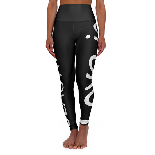 High Waisted Love Is Beautiful Yoga Leggings