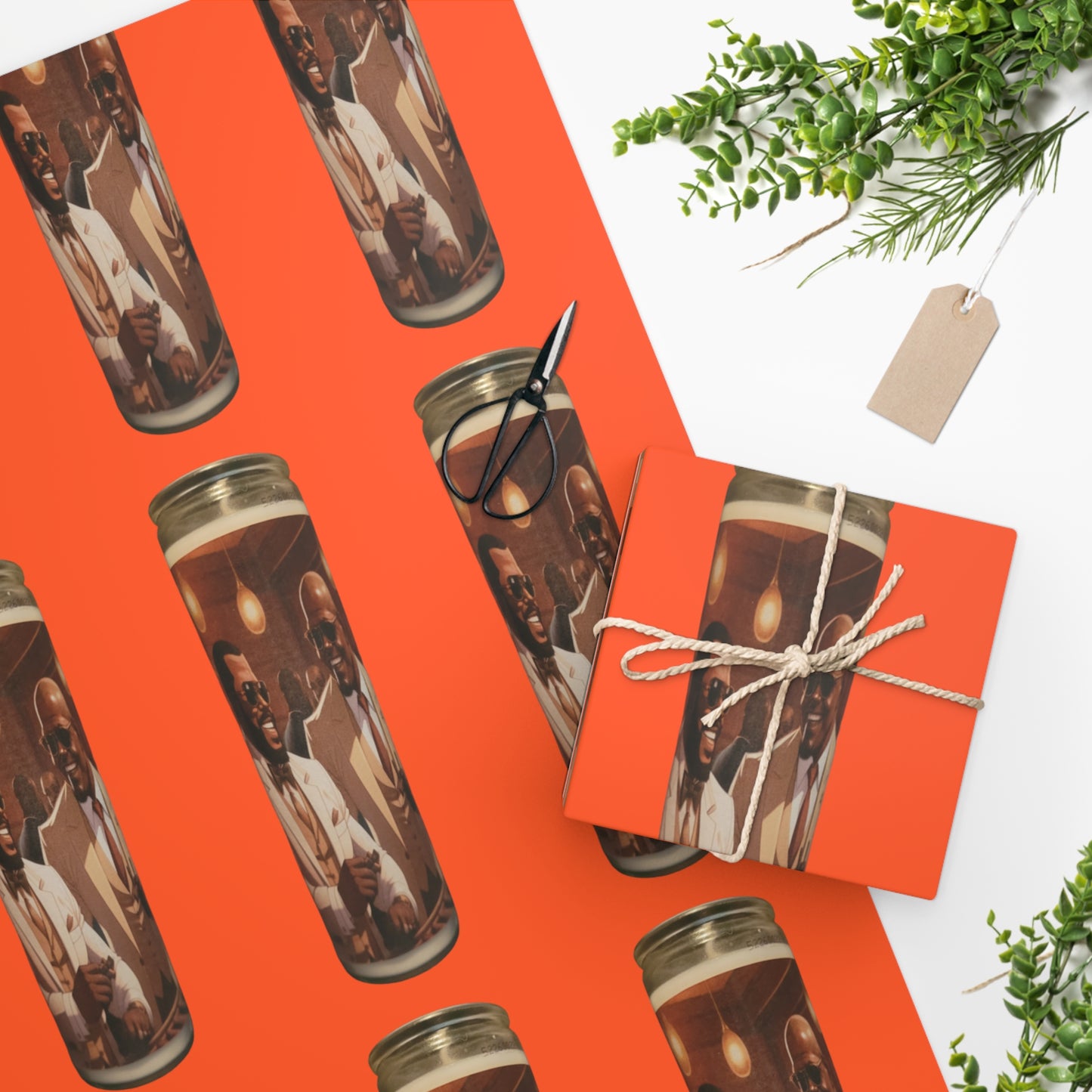 Gentlemen at The Lounge Wrapping Paper